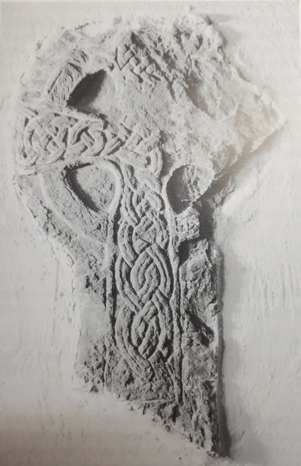 Original 10th century cross of St. Lawrence's Church